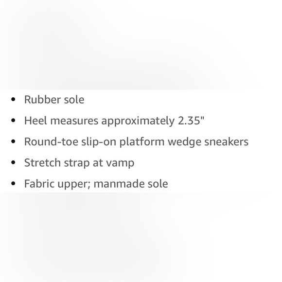 New DKNY Sophie Wedge Sneaker- Size 8 - Picture 5 of 5